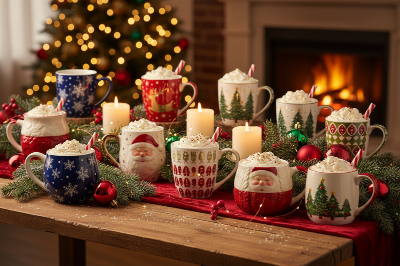Collection de Mug de Noël personnalisé