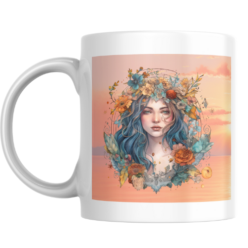 Mug Vierge – Pureté, douceur et équilibre intérieur