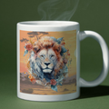 Mug Lion – Éclat, confiance et énergie solaire