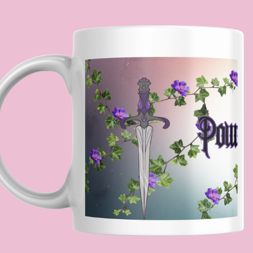 Mug Fantasy "Powerless" personnalisé