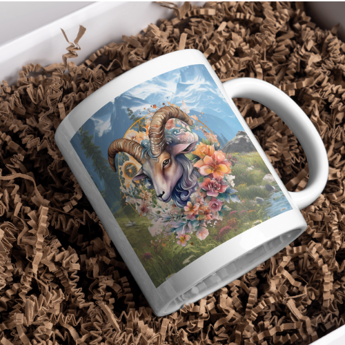 Mug Capricorne – Stabilité, ambition et force tranquille