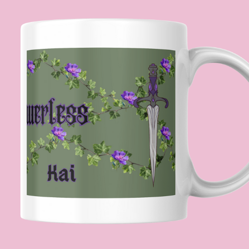 Mug Fantasy "Powerless" personnalisé