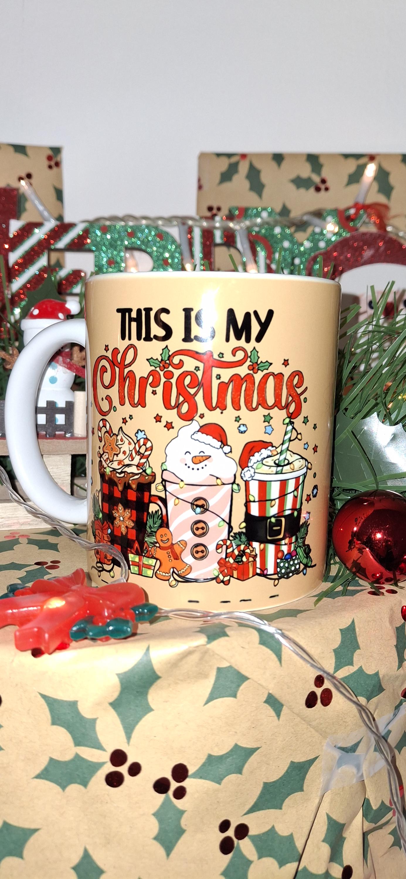 Le mug personnalisé qui sent bon Noël et les biscuits tout juste sortis du four !