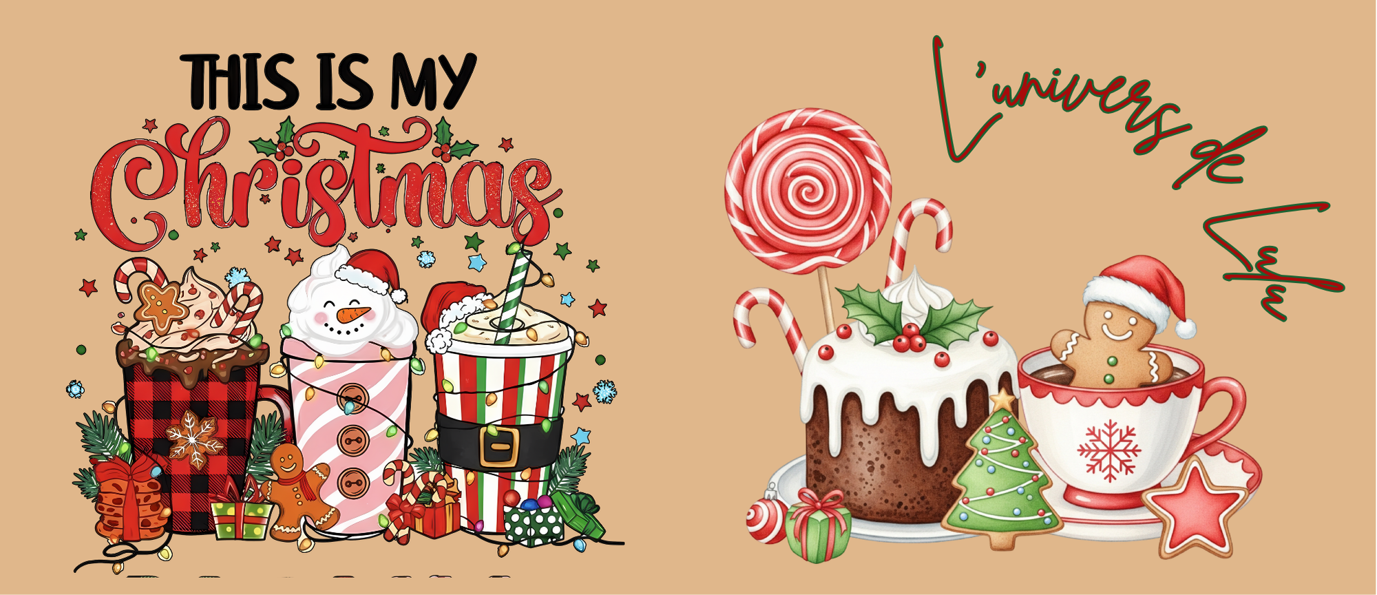 Le mug personnalisé qui sent bon Noël et les biscuits tout juste sortis du four !