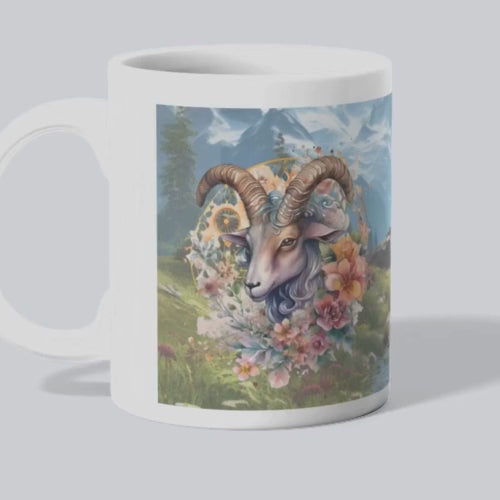 Mug Capricorne – Stabilité, ambition et force tranquille