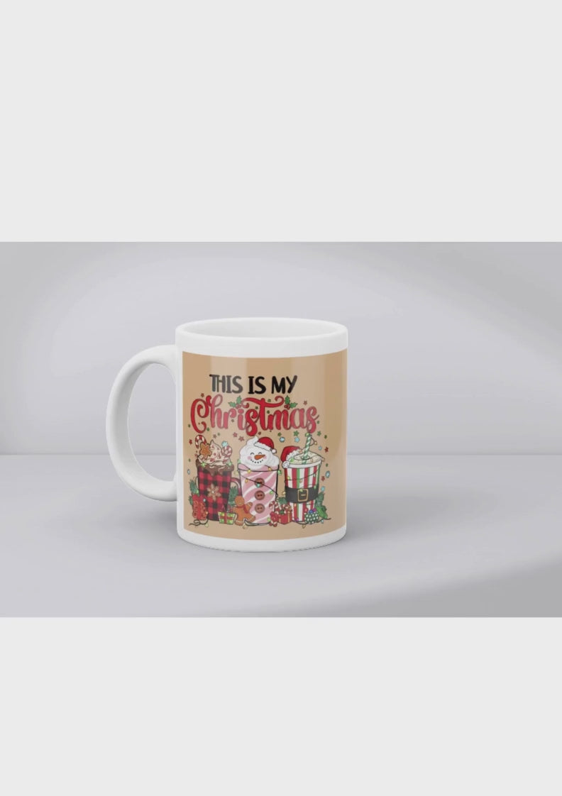 Le mug personnalisé qui sent bon Noël et les biscuits tout juste sortis du four !