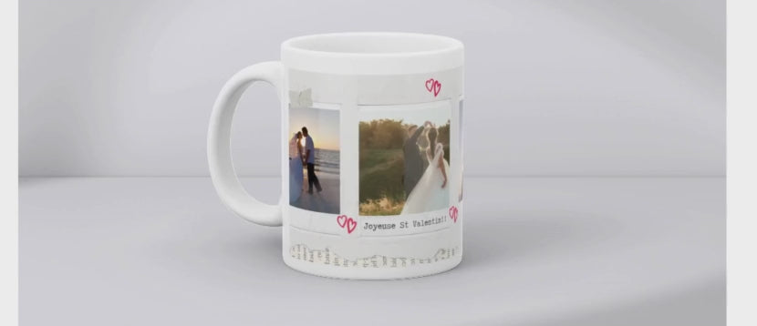 Mug Personnalisé –  Spécial Saint-Valentin