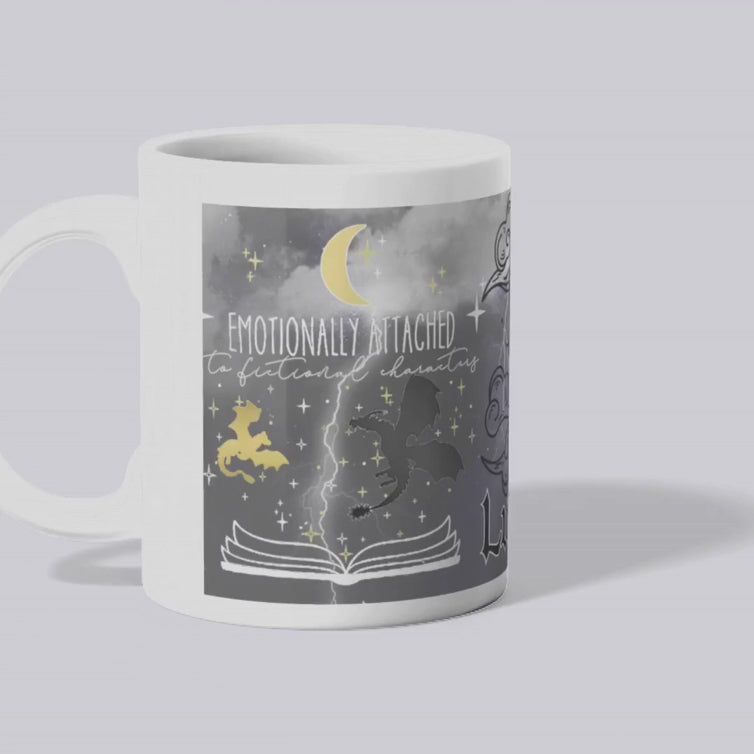 Collection de Mugs Fantasy – Inspirée de la saga Empyrean :Fourth Wing, Iron Flame & Onyx Storm