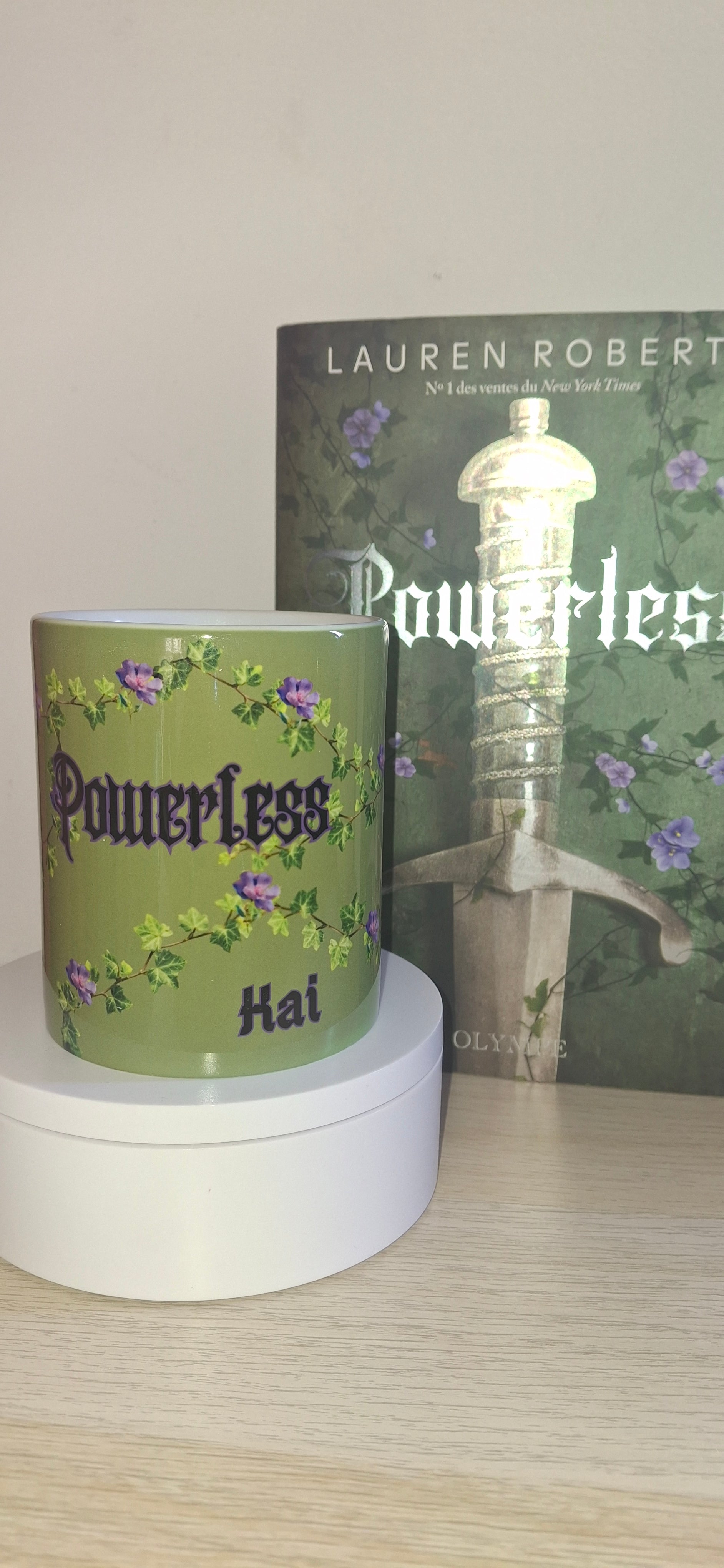 Mug Fantasy "Powerless" personnalisé
